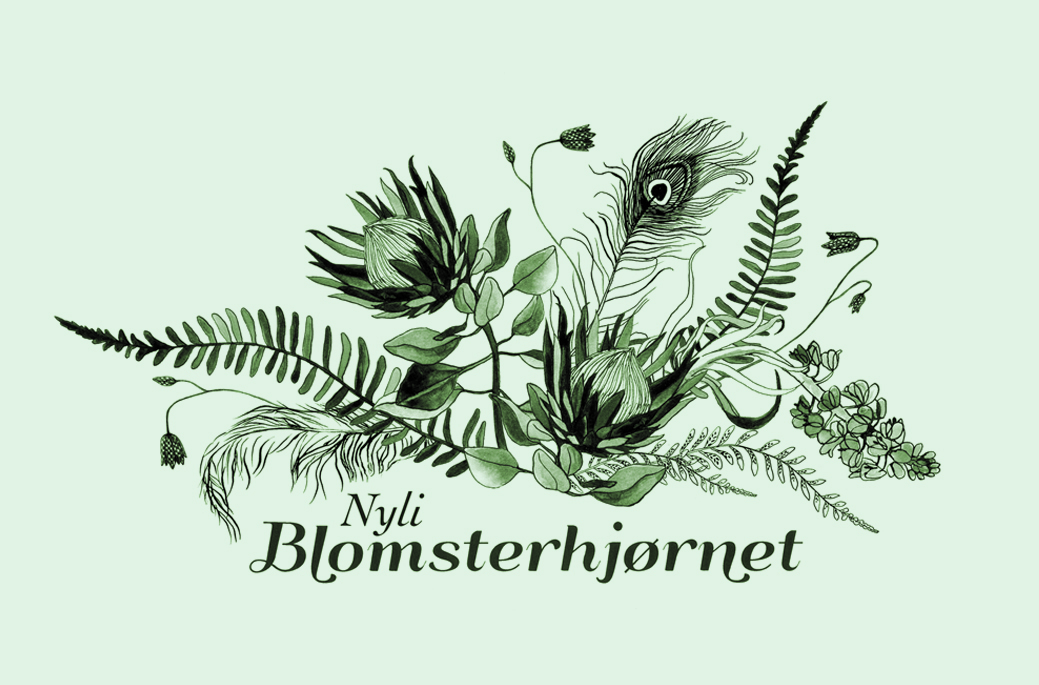 Visittkort Grønn Framside